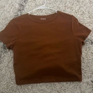 Target brown baby tee